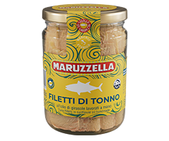 Filetti di tonno all'olio di girasole